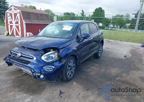 2021 Fiat 500X Trekking Awd from USA, damaged, VIN ZFBNF3B10MP945509